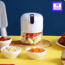 CutMix – Mini Processador de Alimentos Elétrico 250ml com 3 Lâminas Inox e USB Recarregável
