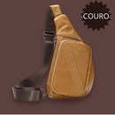 Bolsa Westal de couro para homens – perfeita para viagens, oferecendo compartimentos organizados e fácil acesso