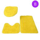 Conjunto de Tapetes Antiderrapantes para Banheiro – Proteção e Estilo em Seu Banho