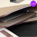 Bolsa de telefone de couro genuíno de luxo para mulheres – acessório elegante e funcional, ideal para o uso diário
