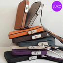 Bolsa de telefone de couro genuíno de luxo para mulheres – acessório elegante e funcional, ideal para o uso diário