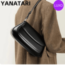 Bolsa YANATARI estilo axilas – design vintage e couro legítimo de alta qualidade para quem busca exclusividade