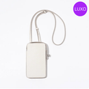 Bolsa de telefone de couro genuíno de luxo para mulheres – acessório elegante e funcional, ideal para o uso diário