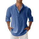 Camisas Masculinas de Linho e Algodão – Leveza e Frescor para os Dias Quentes