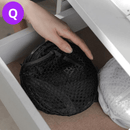 Cesto dobrável para separação de roupas sujas