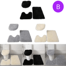 Conjunto de Tapetes Antiderrapantes para Banheiro – Proteção e Estilo em Seu Banho