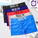 Kit de 4 Cuecas Boxer Masculinas – Microfibra e Sem Costura para Conforto Prolongado