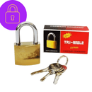 Cadeado Alta Segurança 25mm – Trava Forte com 3 Chaves