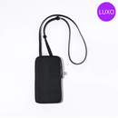 Bolsa de telefone de couro genuíno de luxo para mulheres – acessório elegante e funcional, ideal para o uso diário