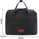 Bolsa de viagem dobrável masculina TINYAT – fácil de carregar, perfeita para viagens rápidas e fins de semana