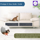 Tapete autoadesivo aparável para gatos – zona dedicada para arranhar sem danificar móveis