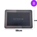 Tapete de Banheiro Retangular – Absorção Rápida e Antiderrapante para Maior Segurança