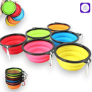 Tigela 2 em 1 dobrável para pets – versátil e fácil de transportar para alimentação e hidratação