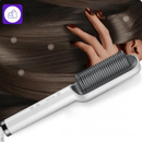 Escova de Cabelo Elétrica – Alisamento Prático com Aquecimento Instantâneo