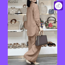 Conjunto Feminino ZANZEA 2PCS - Estilo, Conforto e Versatilidade